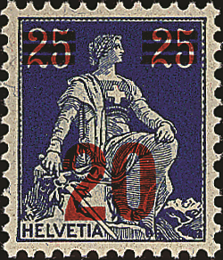 20 - 25 Rp. blau-hellblau