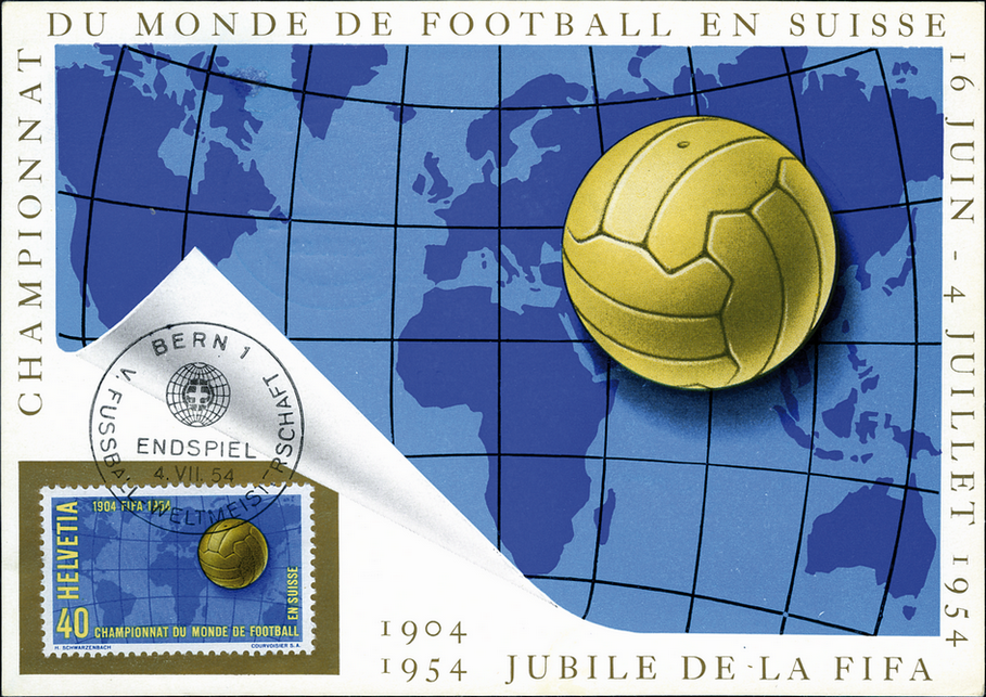 40 Rp. Fussball-WM, Endspiel