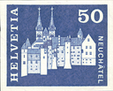 50 Rp. Neuenburg, &quot;Ungezähnt&quot;