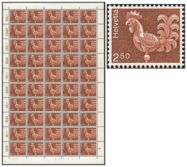 250 Rp. Turmhahn, Solothurn