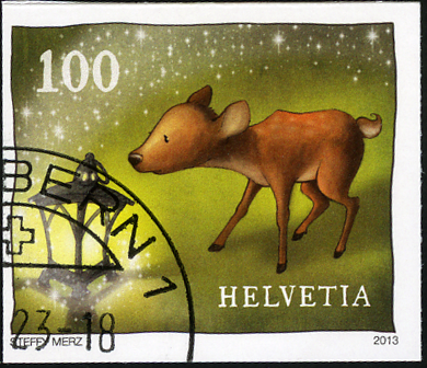 100 Rp. Reh, "UNGEZÄHNT statt gezähnt"