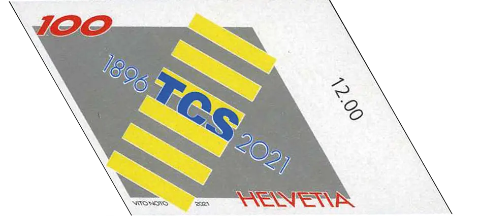 125 Jahre TCS, UNGEZÄHNT statt gezähnt
