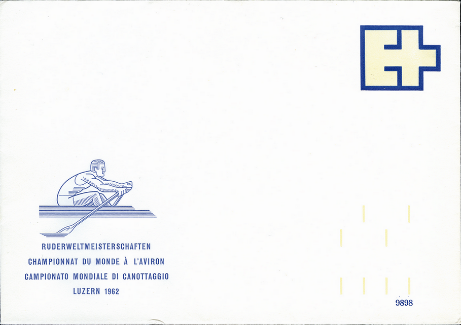 1964, Versuchsstücke der Post für neue Sortiermaschinen