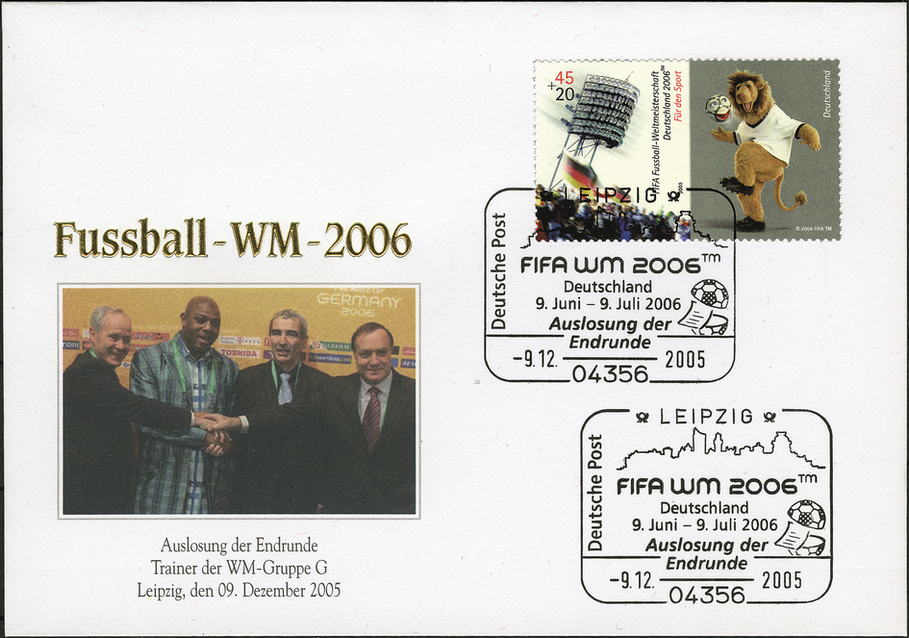 2005, Fussball-WM, Auslosung, Leipzig 09.12.05