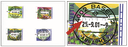 2001, Zeitgenössische Grafik Posttransportmittel