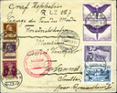 1929, ZeppelinWeltrundfahrt: Friedrichshafen-Friedrichshafen