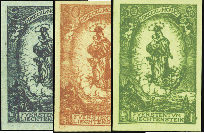 1920, Gedenkausgabe zum 80.Geburtstag Johanns II.