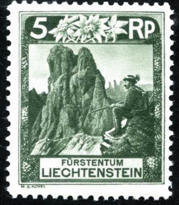 5 Rp. Drei-Schwestern-Berg
