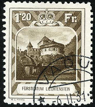 120 Rp. Burg Vaduz