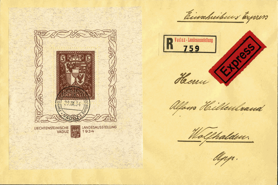 1934, Liechtensteinische Landesausstellung, Vaduz