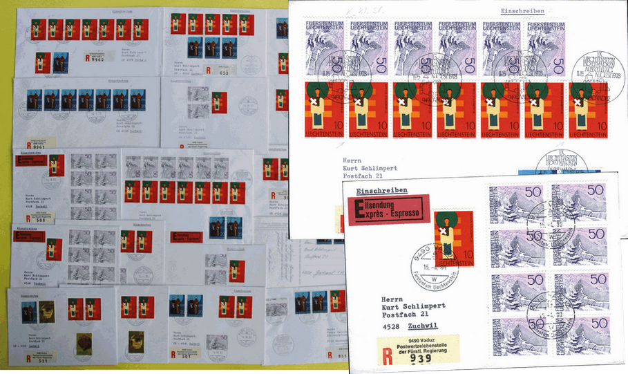 1944- 1987, Rollenmarken-Spezialkollektion