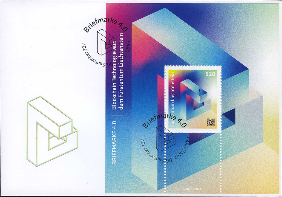 Sonderblock &quot;4.0 Blockchain Technologie&quot;