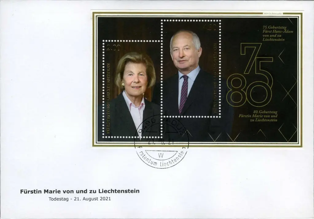 Todestag der Fürstin Marie von und zu Liechtenstein