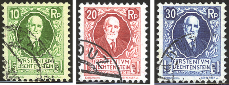 1925, 85. Geburtstag des Fürsten Johann II.