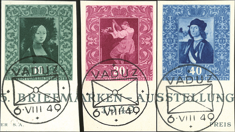 1949, 5. Liechtensteinische Briefmarkenausstellung