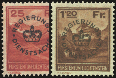 1933, Landschaftsbilder in kleinem Format