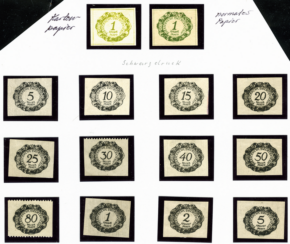 1920, Ziffermuster im Oval