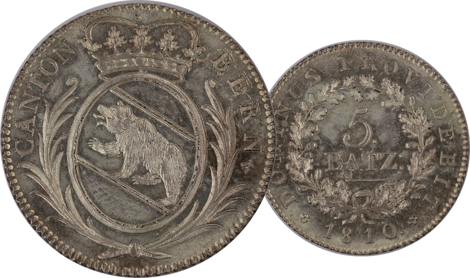 1810, 5 Batzen Bern