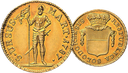 1787, Duplone Solothurn, 7.64g schwer, Gold, Stempelglanz!