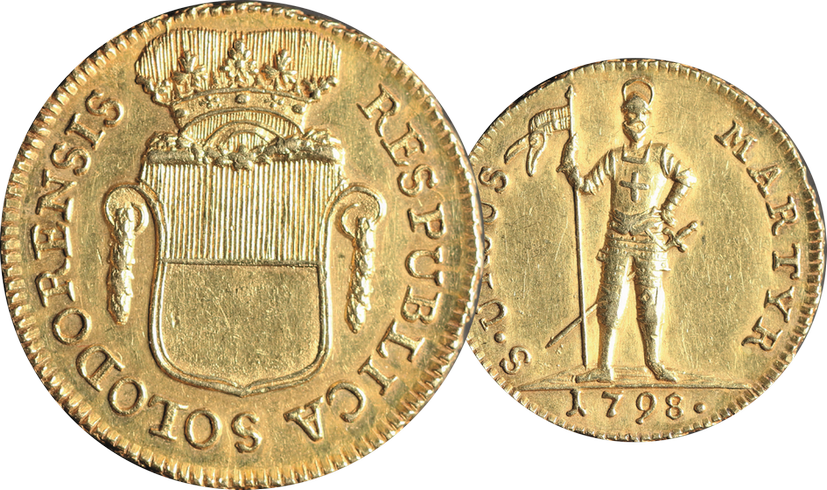 1798, Doppelduplone Solothurn