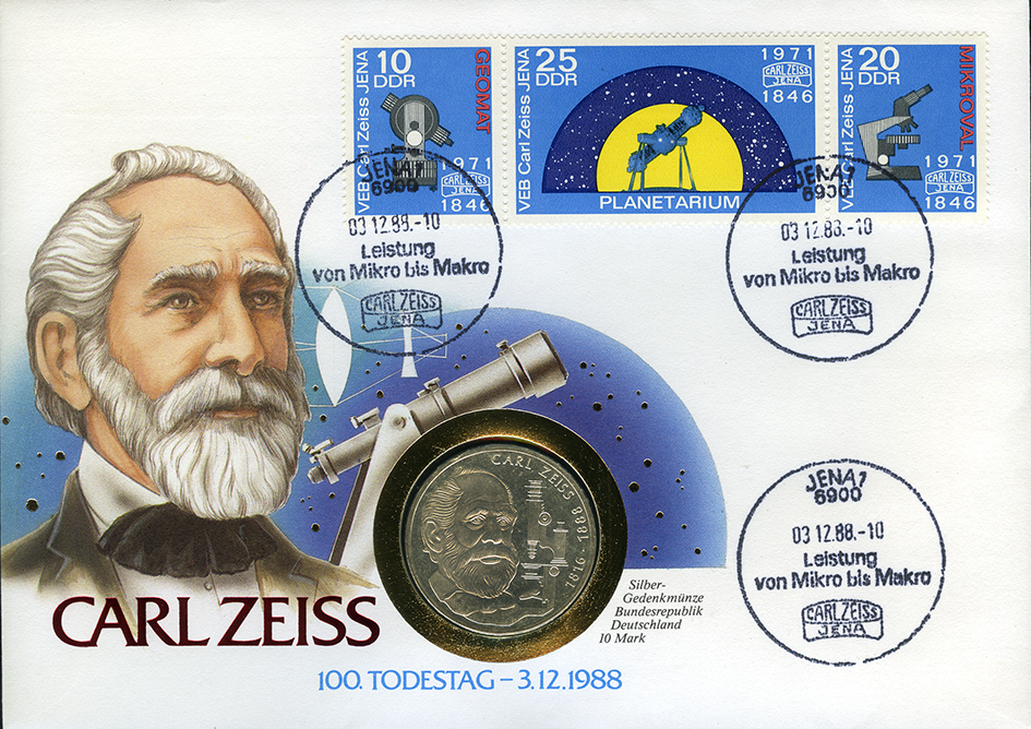 Numisbrief mit Silbermünze