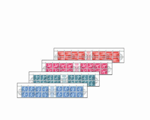 [7330.45.12] 1960-1968, Postgeschichtliche Motive und Baudenkmäler