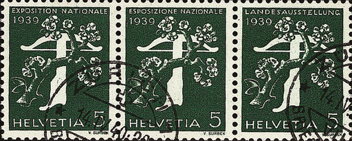 [7340.25.14] 5+5+5 Rp. grün