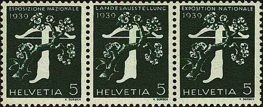 [7340.25.15] 5+5+5 Rp. grün