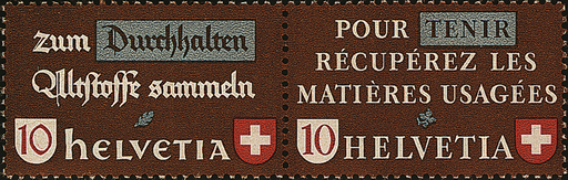 [7340.33.03] 10+10 Rp. Durchhalten, Tenir