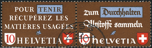 [7340.33.08] 10+10 Rp. Tenir, Durchhalten