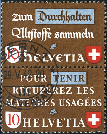 [7340.34.02] 10+10 Rp. Durchhalten, Tenir