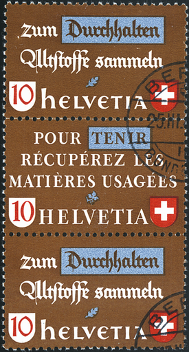 [7340.38.04] 10+10+10 Rp. Durchhalten, Tenir, Durchhalten