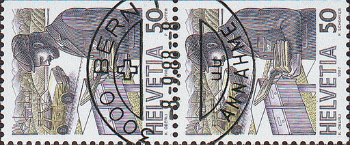 [7340.738.04] 50+50 Rp. Postbote heute