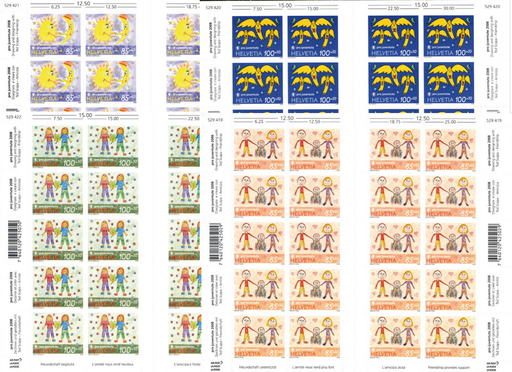 [7350.90.03] 2008, Pro Juventute "Zeichnen und Gestalten"
