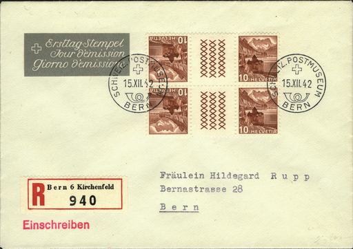 [7351.55.01] 10+10 Rp. Schloss Chillon, rötlichbraun