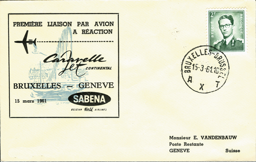 [7373.61.26] 1961, Brüssel - Genf