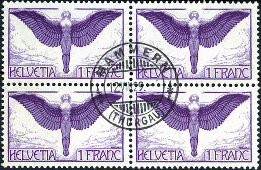 [7375.12.02] 1 Fr. Ikarus, violett-hellviolett