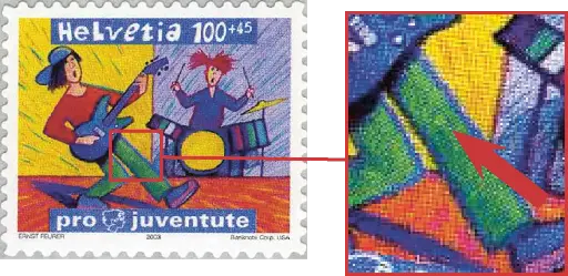 [7390.372.01] 1 Fr. Kindermotiv mit Abart: "Fleck auf Hosenbein"