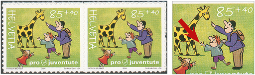 [7390.373.05] 85+40 Rp. Entdeckungslust, "Giraffenfutter"