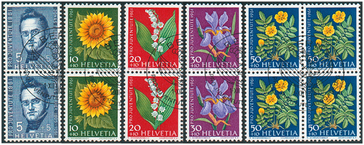 [7395.188.02] 1961, Bildnis Jonas Furrers, Wiesen- und Gartenblumen