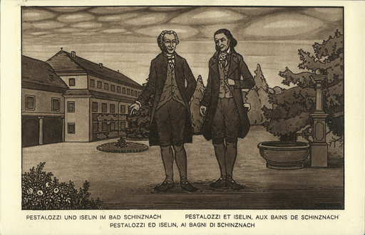 [7404.7.02] 1914, 5 Rp. Pestalozzi und Iselin