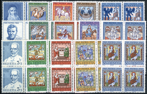 [7405.123.04] 1965-1967, Deckengemälde aus der Kirche St. Martin, Zillis, Graubünden
