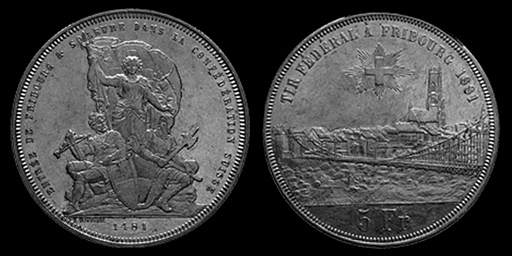 [8040.1881.01] 1881, Schützenfest Fribourg