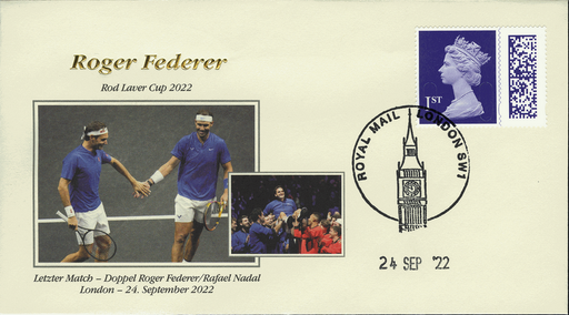 [9974.2022.07] 2022, Roger Federer - Rod Laver Cup - Letzter Match: Doppel Roger Federer/Rafael Nadal