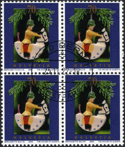 [7305.1105.04] 70 Rp. Weihnacht, "Schnee auf den Zweigen"