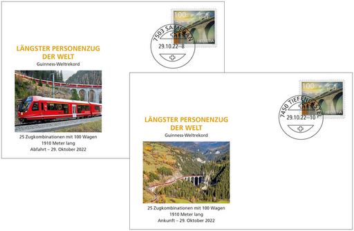 [7309.2022.04] 2022, Weltrekord - Längster Personenzug der Welt