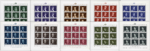 [7830.24.07] 1948-1950, Flugpioniere - Kleinbogen