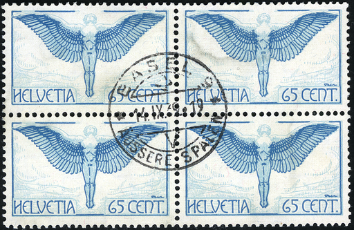 [7375.10.07] 65 Rp. Ikarus, hellblau-grünblau