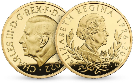 [7997.2022.31] 2022, 1/4 Unze Gold, "Her Majesty Queen Elizabeth II 2022", Royal Mint