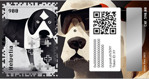 [7321.3.23] 2023, Crypto Stamp "Buddy"